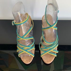 Diane VonFurstenberg strappy heel Size 7